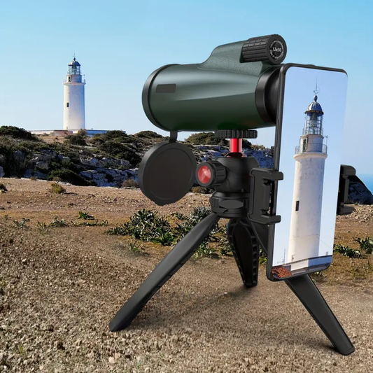 Wildaro – 12x50 Monocular Telescope with High-Definition Optics and Waterproof Design