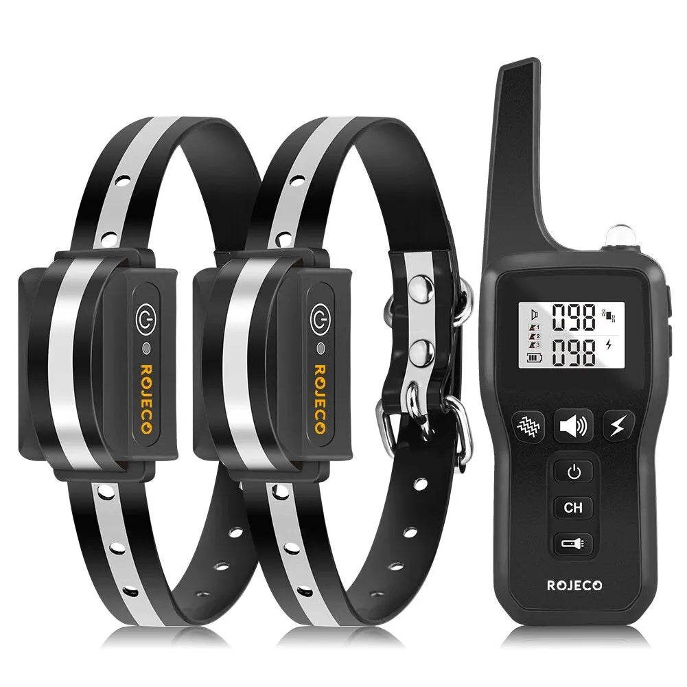 1000m Honden Trainingshalsband met Afstandsbediening en Waterdicht Ontwerp