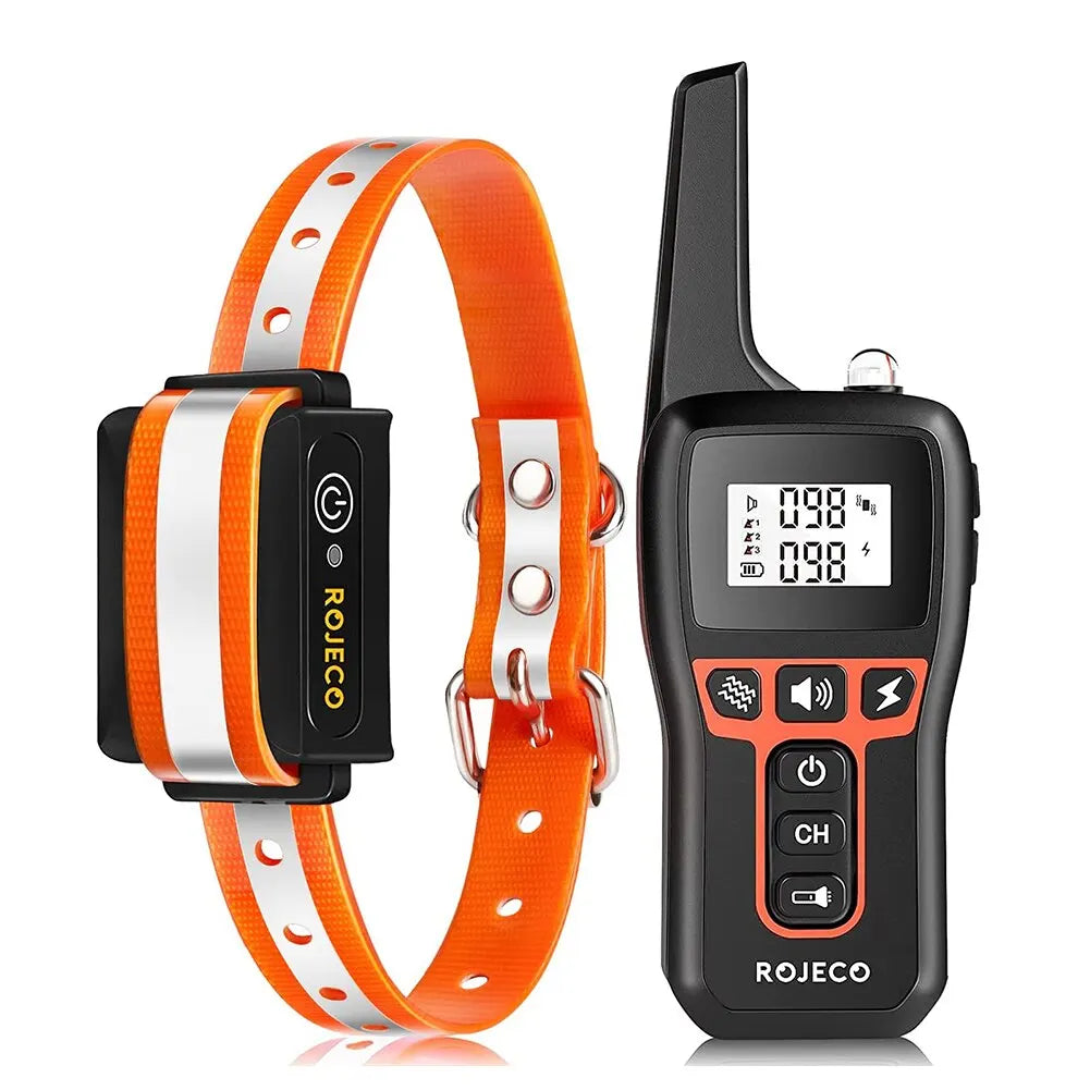 1000m Honden Trainingshalsband met Afstandsbediening en Waterdicht Ontwerp