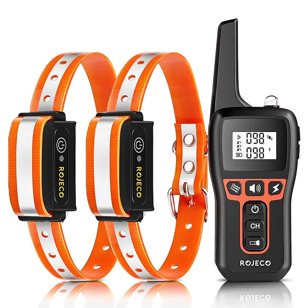 1000m Honden Trainingshalsband met Afstandsbediening en Waterdicht Ontwerp