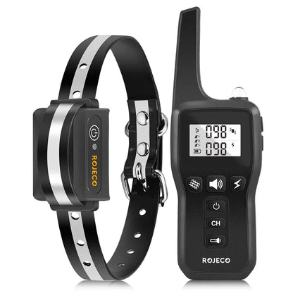 1000m Honden Trainingshalsband met Afstandsbediening en Waterdicht Ontwerp