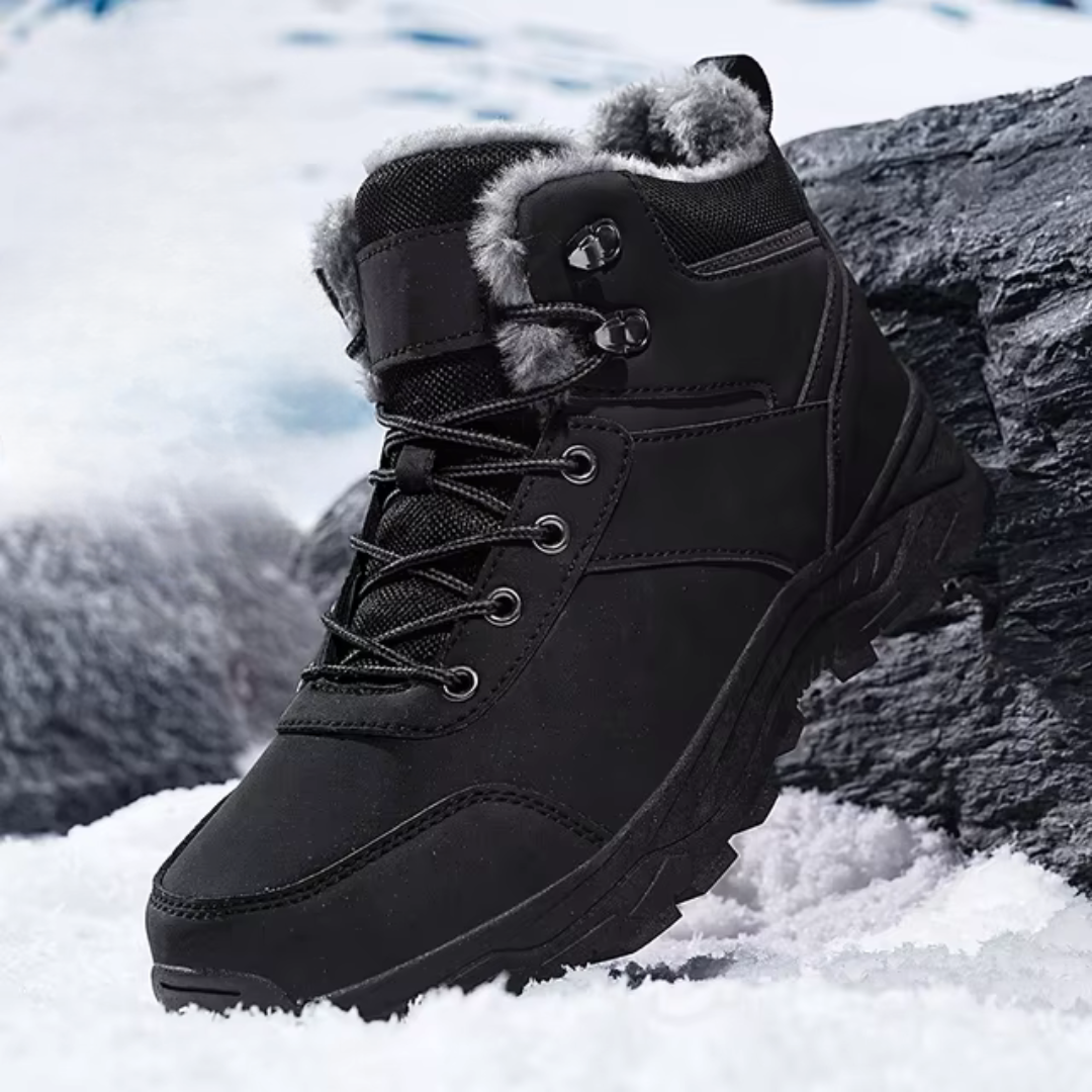 Heren winterwandelschoenen – met zachte voering en waterdicht