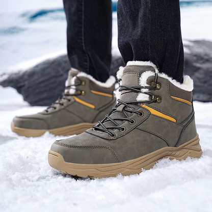 Heren winterwandelschoenen – met zachte voering en waterdicht