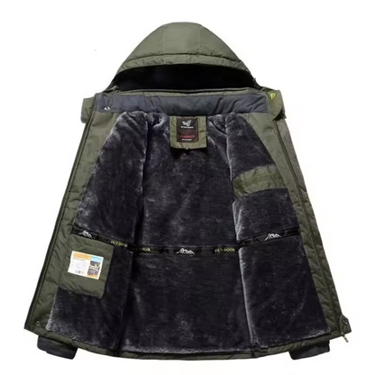 Geïsoleerd outdoor winterjack – winddicht en waterdicht