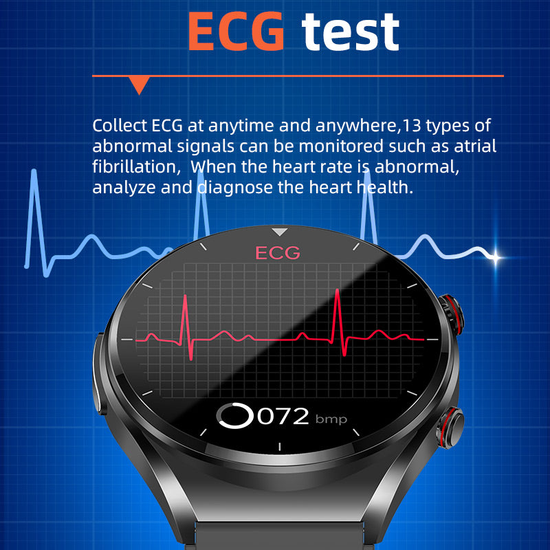 Slimme fitnesshorloge met hartslag- en slaaptracking Bluetooth activiteitshorloge