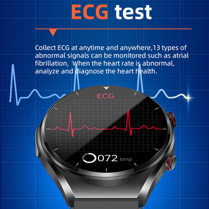 Slimme fitnesshorloge met hartslag- en slaaptracking Bluetooth activiteitshorloge