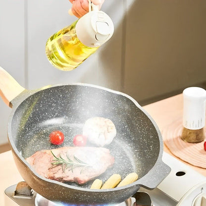 2-in-1 olijfolie dispenser & verstuiver – perfect voor koken, salades en barbecue