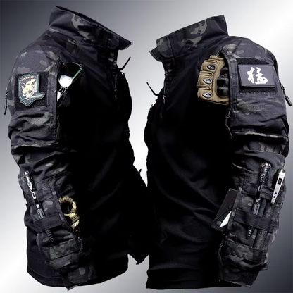 Heren tactische outdoor kleding set – lichtgewicht en weerbestendig