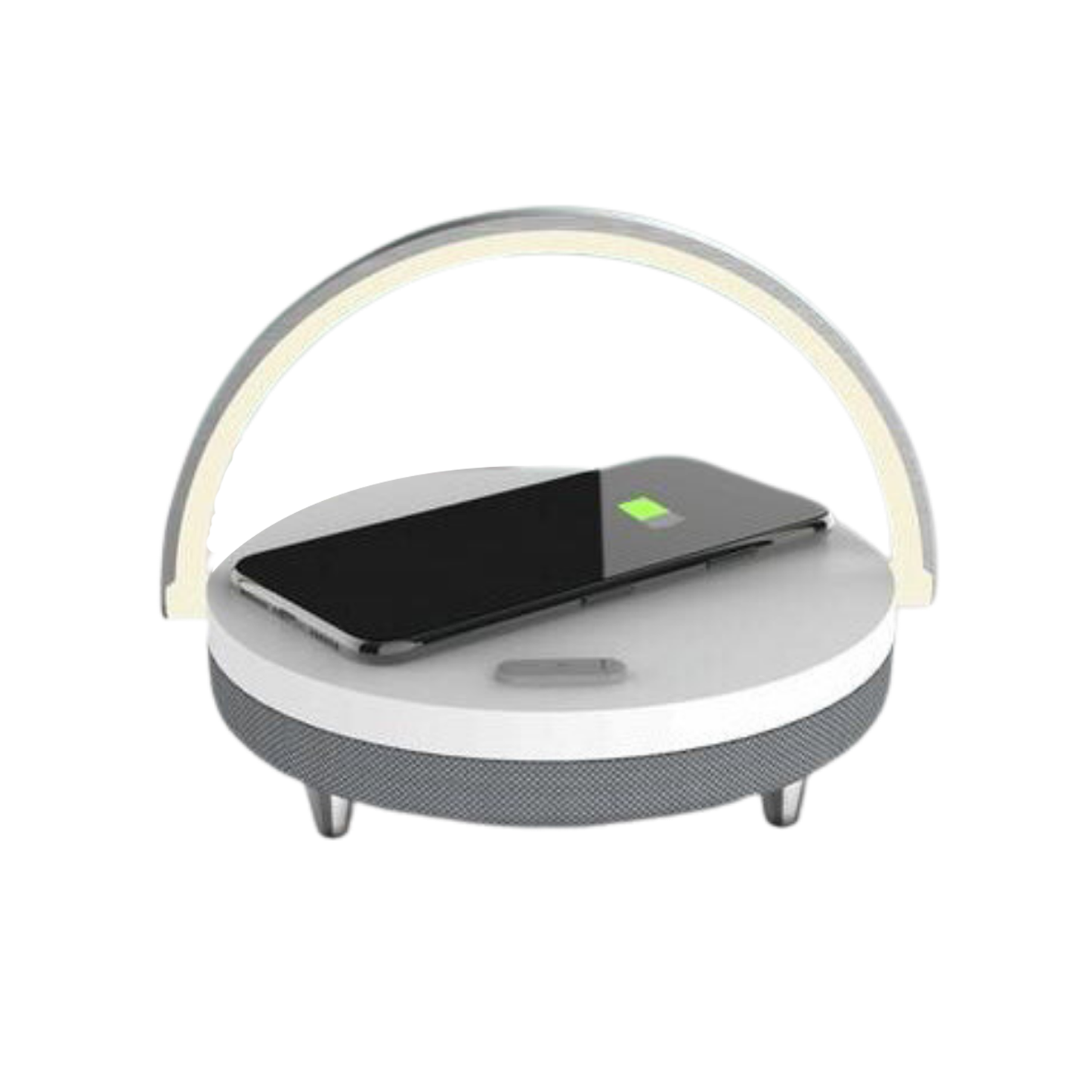 3-in-1 LED-bureaulamp met bluetooth speaker en draadloze oplader
