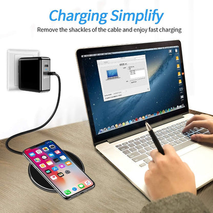 30W snelle draadloze oplader met USB C