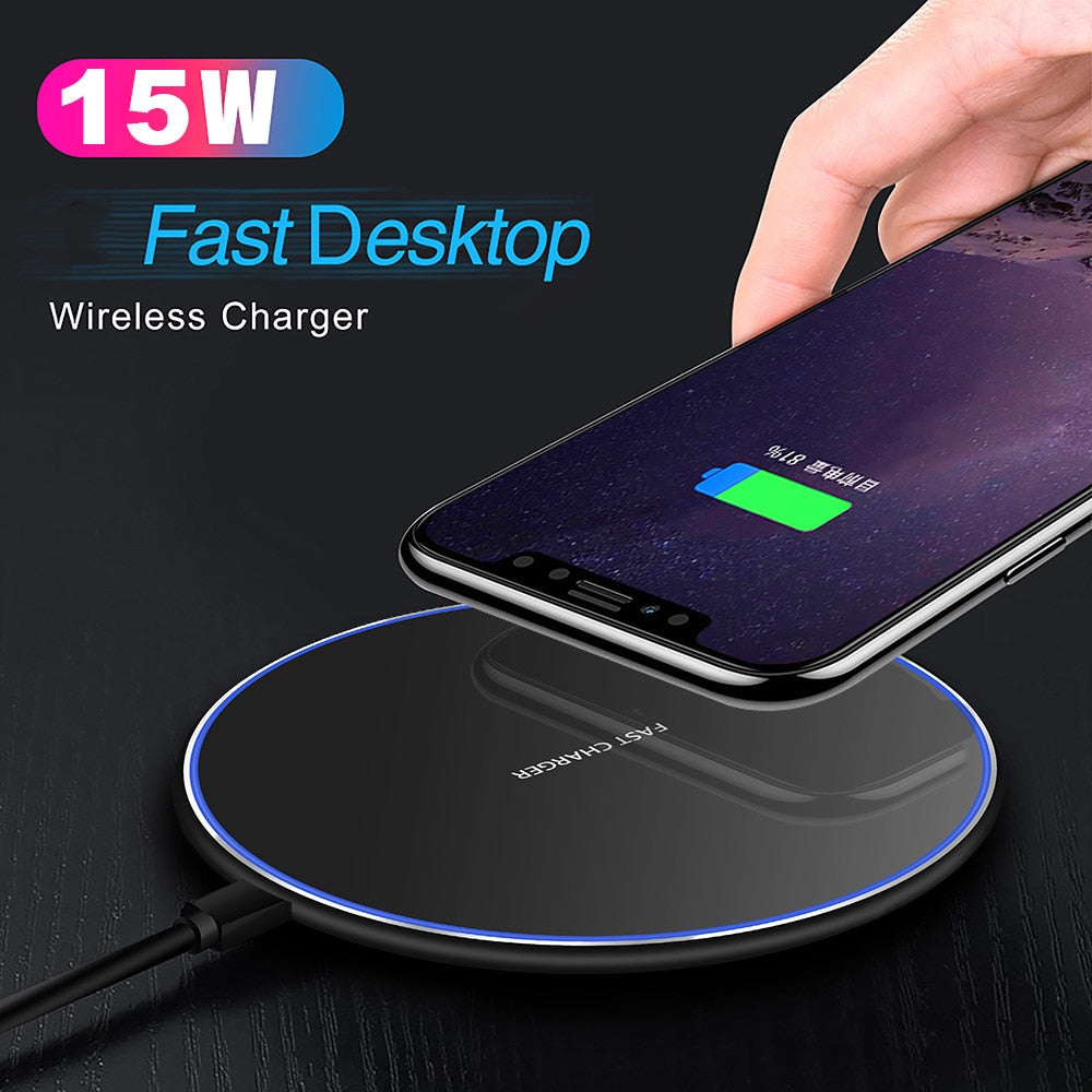 30W snelle draadloze oplader met USB C