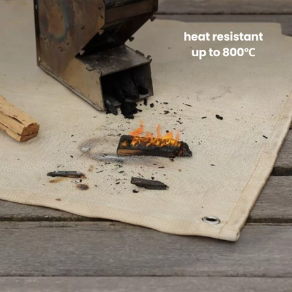 Vuurvaste Mat – BBQ- en Vuurkorfbescherming