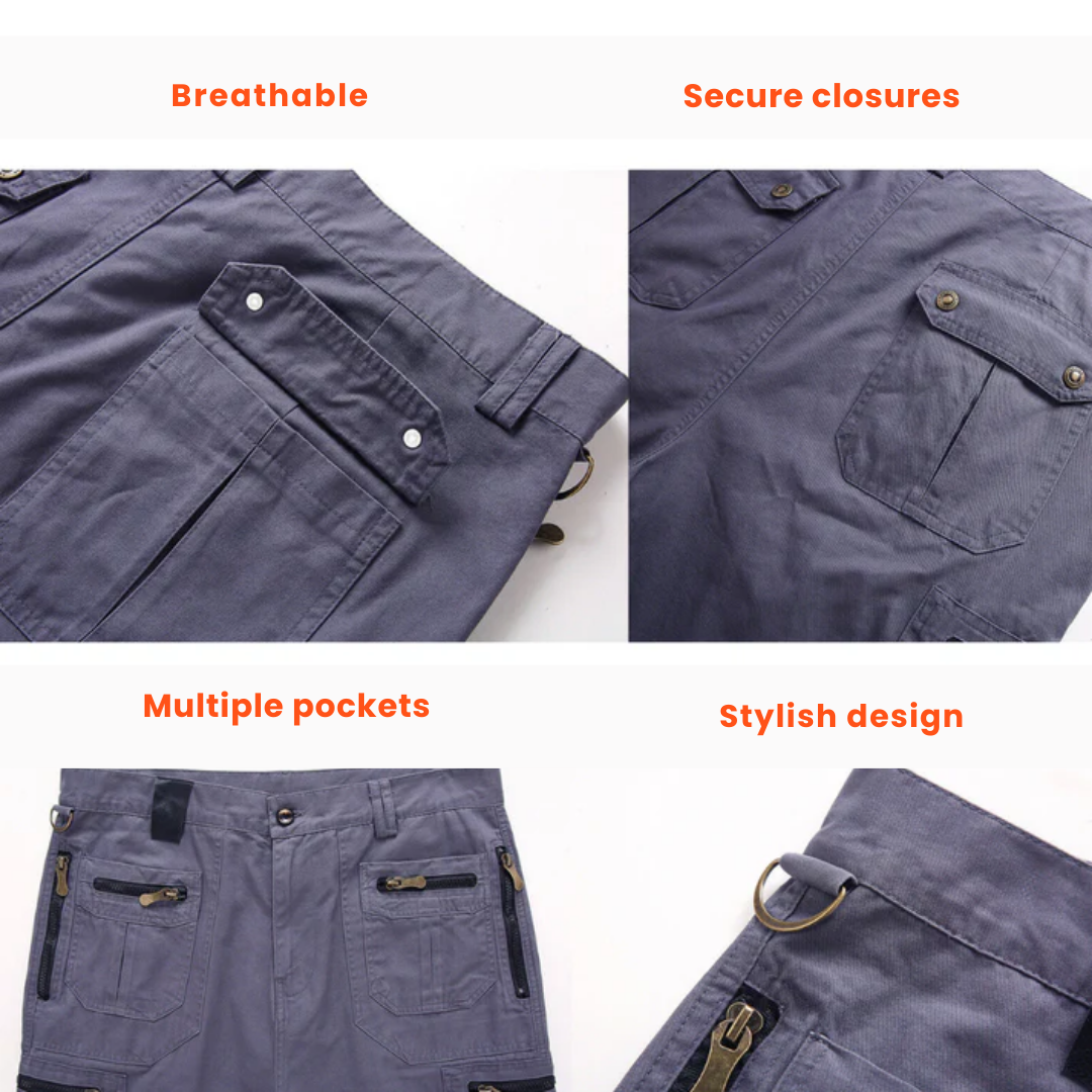 Heren Outdoor Cargo Shorts – Duurzaam, Comfortabel, Sneldrogend