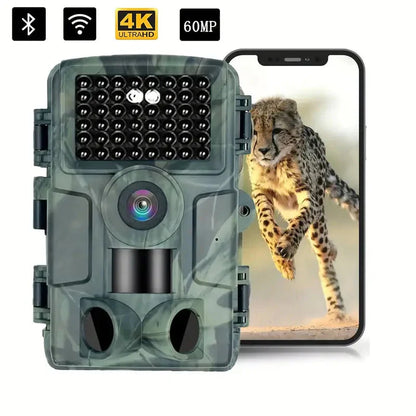 4K Ultra HD Wildlife Camera – 60MP met App-bediening