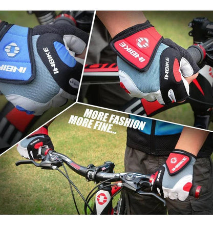 3D Gel Gevoerde Fietshandschoenen Ademend Halve Vinger Grip Handschoenen