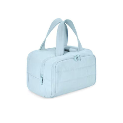 4-in-1 puffy toilettas voor dames grote make-up en huidverzorgingsorganizer