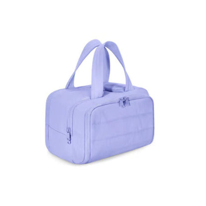 4-in-1 puffy toilettas voor dames grote make-up en huidverzorgingsorganizer