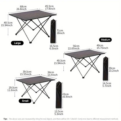 Inklapbare campingtafel – Lichtgewicht & duurzaam voor buitenavonturen