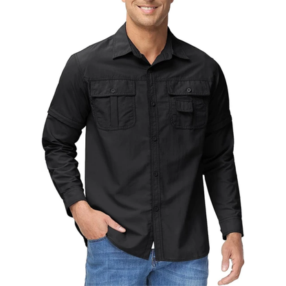 Omkeerbaar Mouw Outdoor Shirt – Duurzaam en UV-beschermd