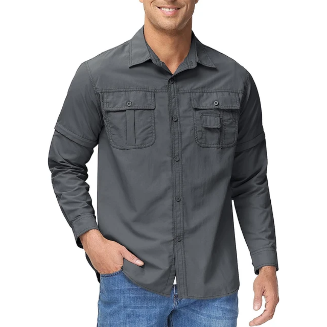 Omkeerbaar Mouw Outdoor Shirt – Duurzaam en UV-beschermd