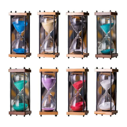 60 minuten zandloper elegante zandloper tijdmanagement decoratie klok