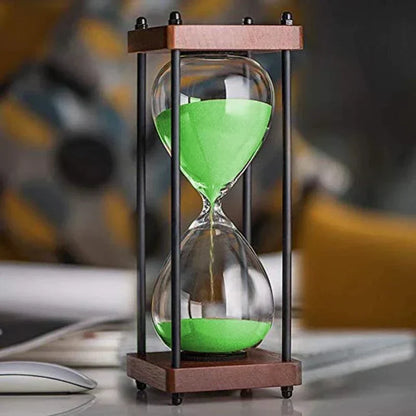 60 minuten zandloper elegante zandloper tijdmanagement decoratie klok