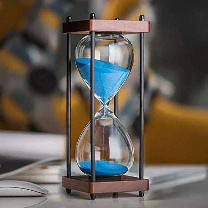 60 minuten zandloper elegante zandloper tijdmanagement decoratie klok