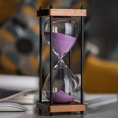 60 minuten zandloper elegante zandloper tijdmanagement decoratie klok