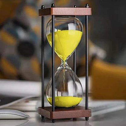 60 minuten zandloper elegante zandloper tijdmanagement decoratie klok
