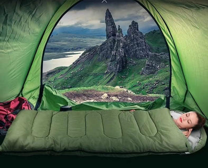Lichtgewicht outdoor slaapzak – comfortabel van 5°C tot 25°C