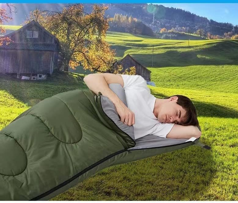 Lichtgewicht outdoor slaapzak – comfortabel van 5°C tot 25°C