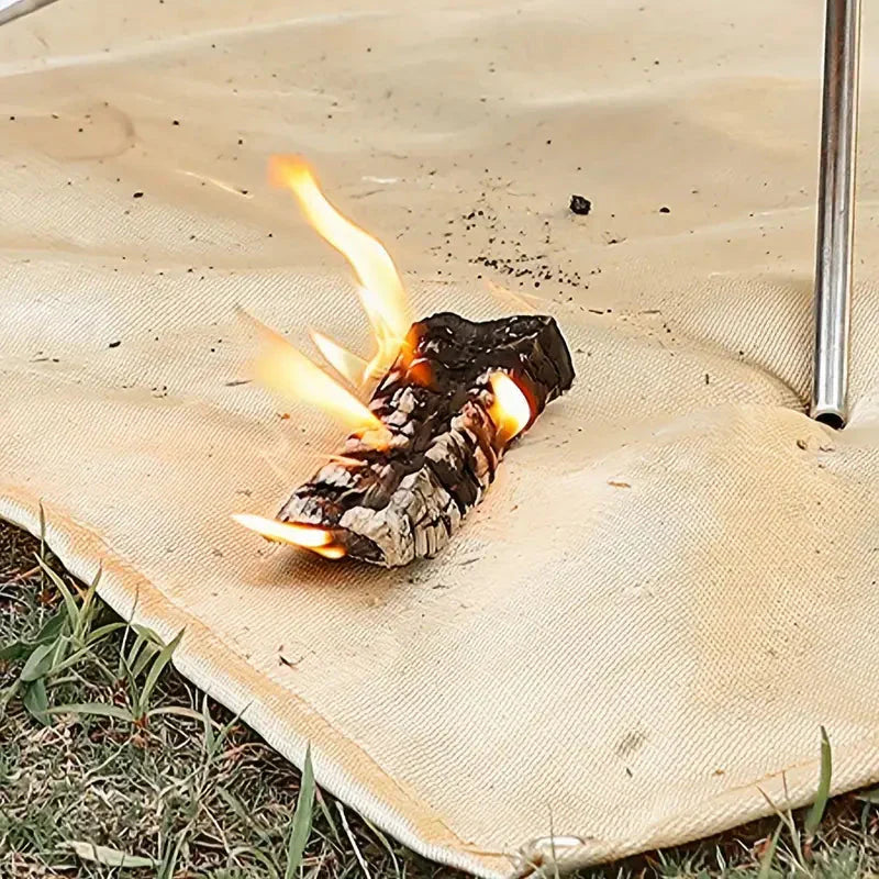 Vuurvaste Mat – BBQ- en Vuurkorfbescherming