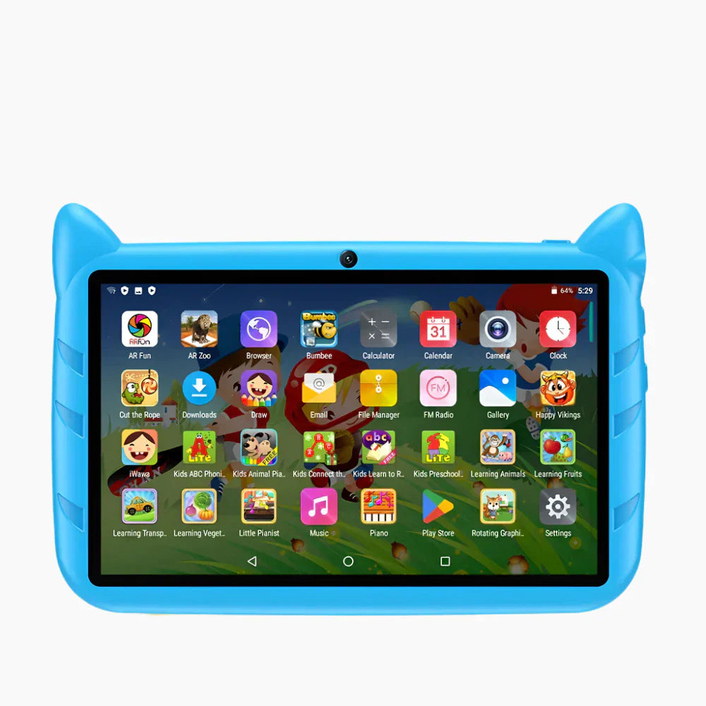 7 inch kinder tablet met Android 13 leer- en entertainmentapparaat