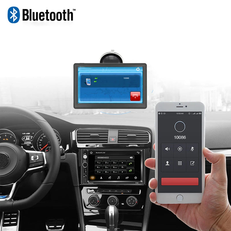 7 inch multi-modus GPS navigatiesysteem voor vrachtwagen, auto en bestelwagen