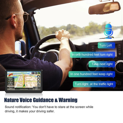 7 inch multi-modus GPS navigatiesysteem voor vrachtwagen, auto en bestelwagen