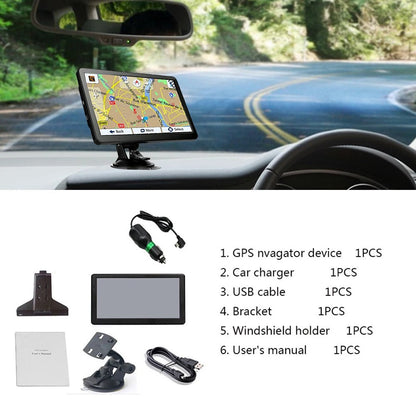 7 inch multi-modus GPS navigatiesysteem voor vrachtwagen, auto en bestelwagen