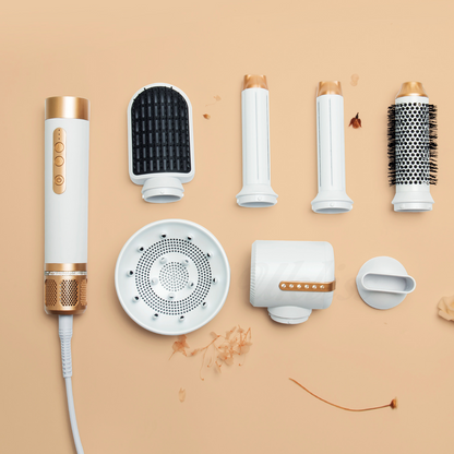 7-in-1 Airwrap haarstyler multifunctionele krul- en stijltang