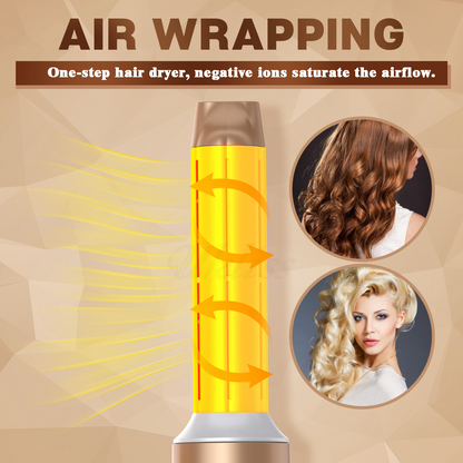 7-in-1 Airwrap haarstyler multifunctionele krul- en stijltang