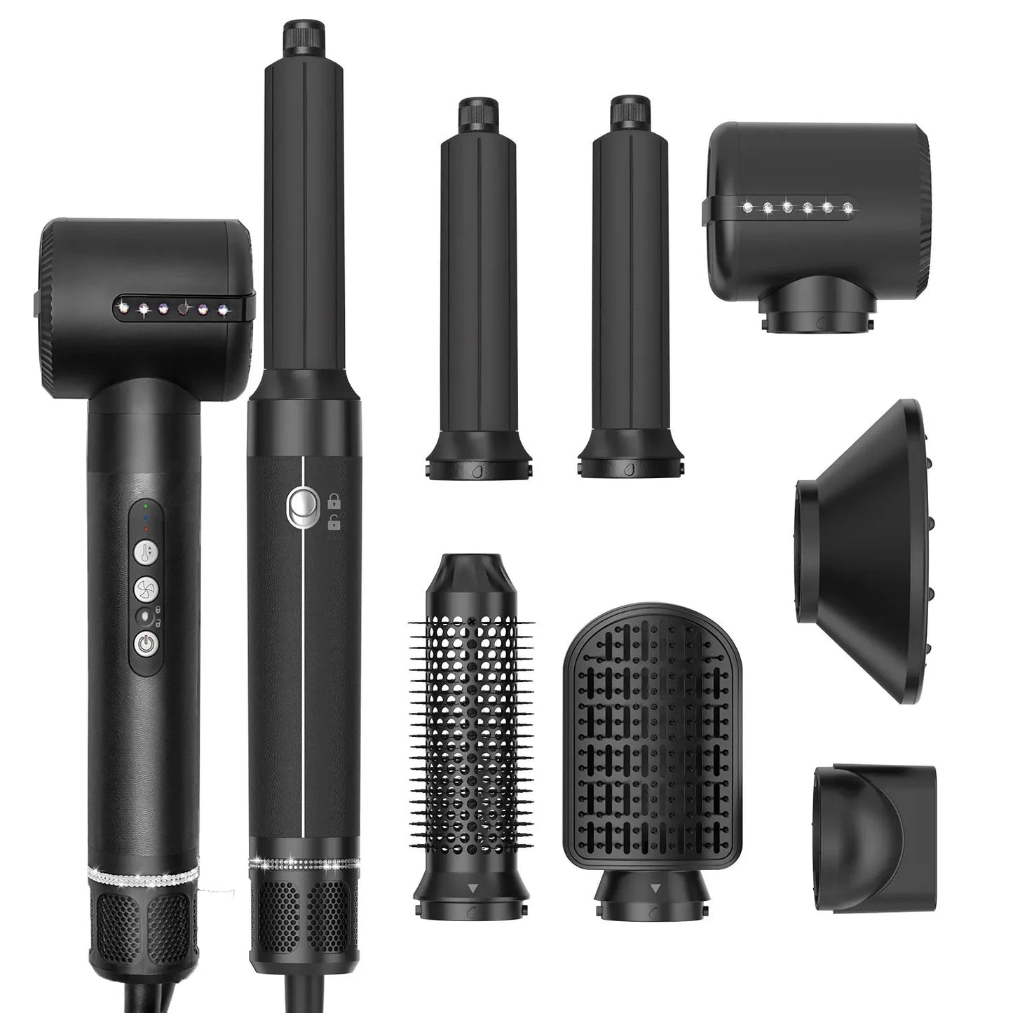 7-in-1 Airwrap haarstyler multifunctionele krul- en stijltang