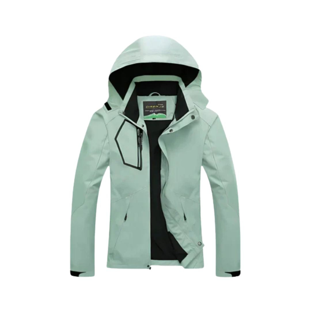 Dames Waterdichte Trekjas – Lichtgewicht & Duurzaam Outdoor Kledingstuk