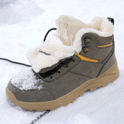 Heren winterwandelschoenen – met zachte voering en waterdicht