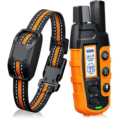 Geavanceerde honden trainingshalsband met afstandsbediening waterdicht