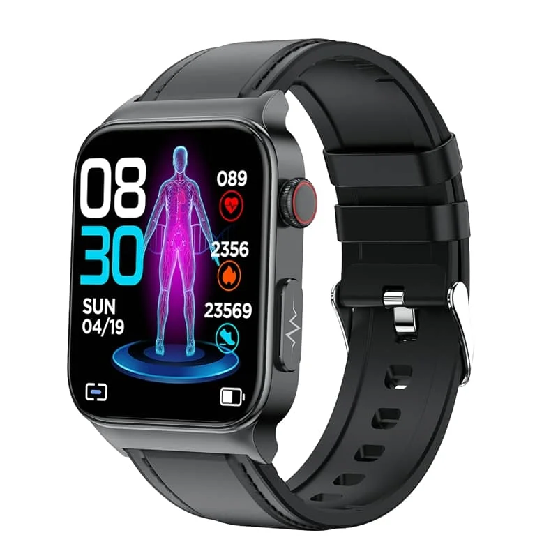 Geavanceerde gezondheidsmonitoring smartwatch met ECG-tracking