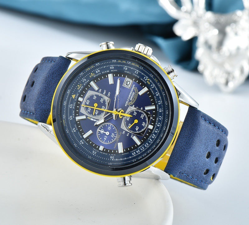 AeroMaster pilotenhorloge met wereldtijd en radiosynchronisatie