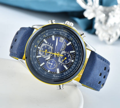 AeroMaster pilotenhorloge met wereldtijd en radiosynchronisatie