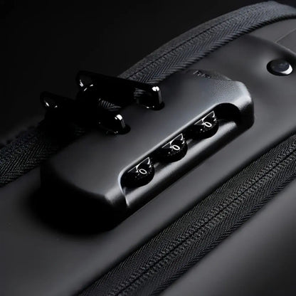 AeroShield waterdichte anti-diefstal crossbody tas met USB-oplader