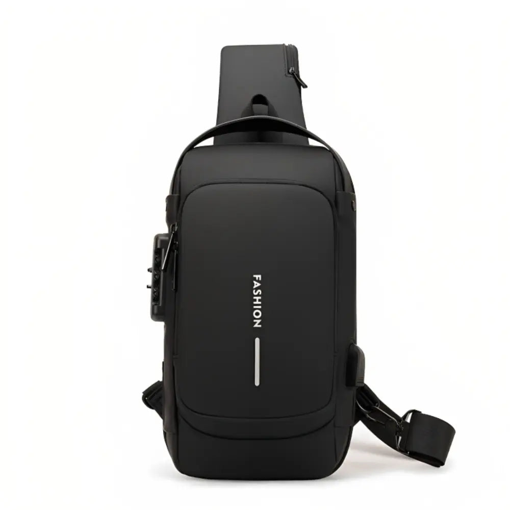 AeroShield waterdichte anti-diefstal crossbody tas met USB-oplader