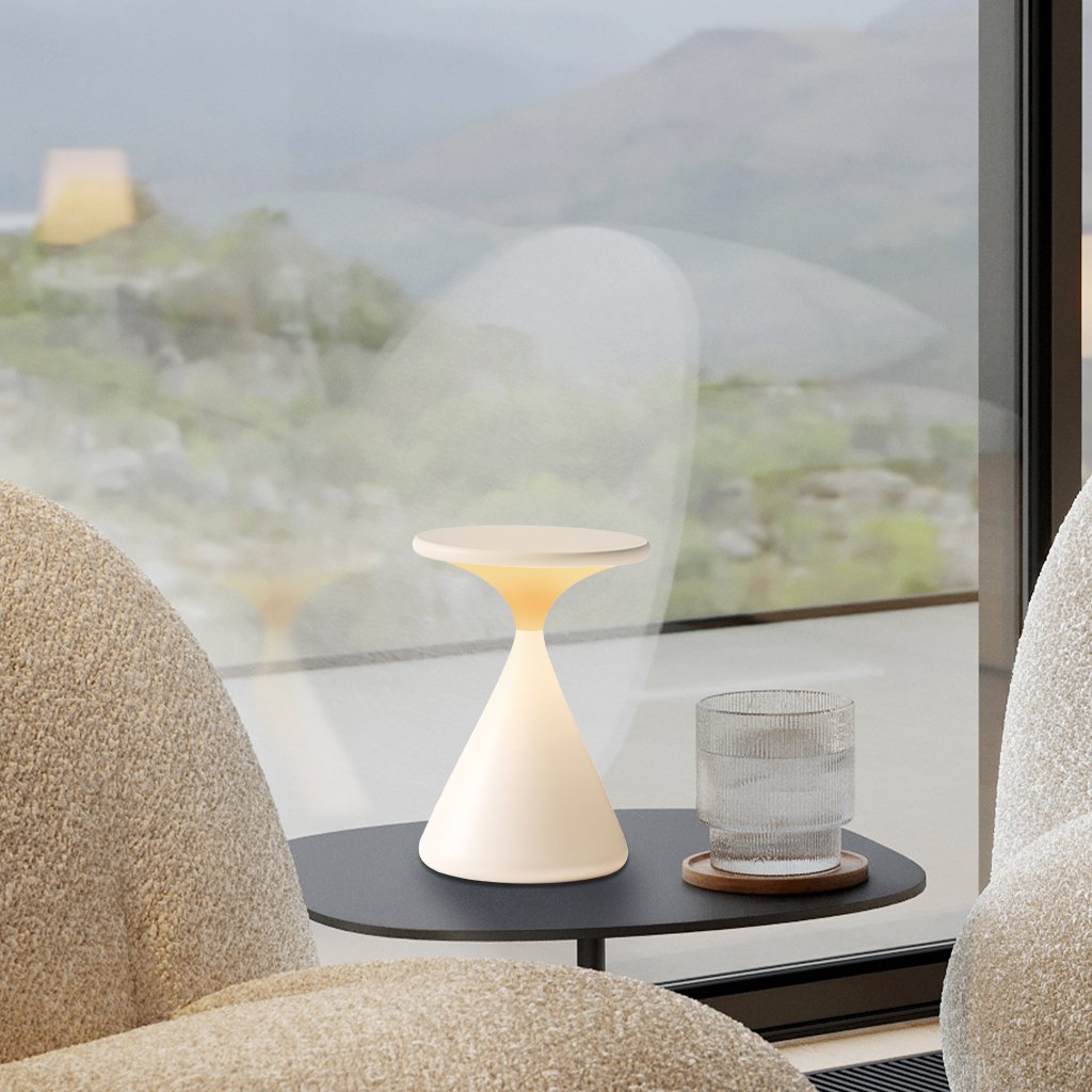 Aeron Draadloze LED Tafellamp Oplaadbaar Dimbaar Modern Ontwerp