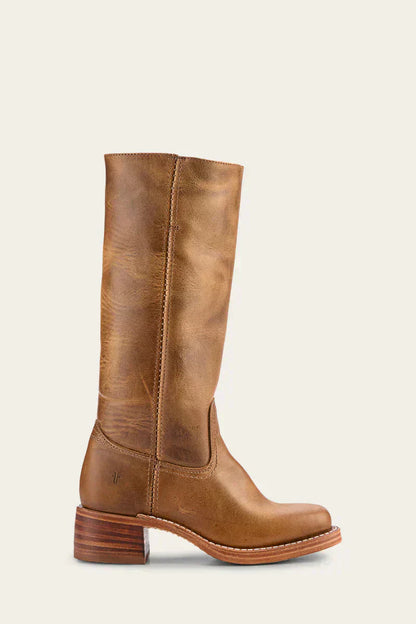 Agatha leren dameslaarzen met elegante comfortabele pasvorm