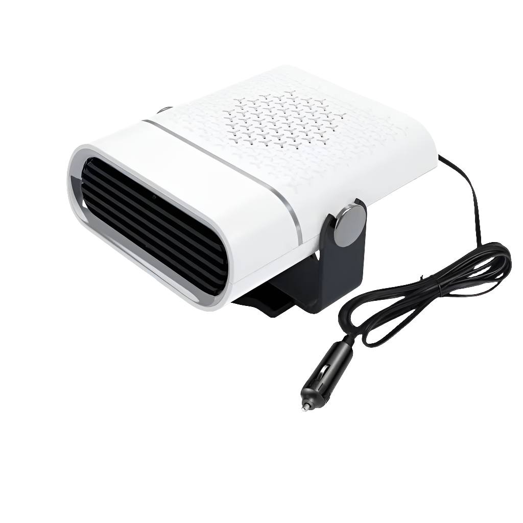 AirComfy 4-in-1 auto ventilator verwarming koeling met 360 rotatie